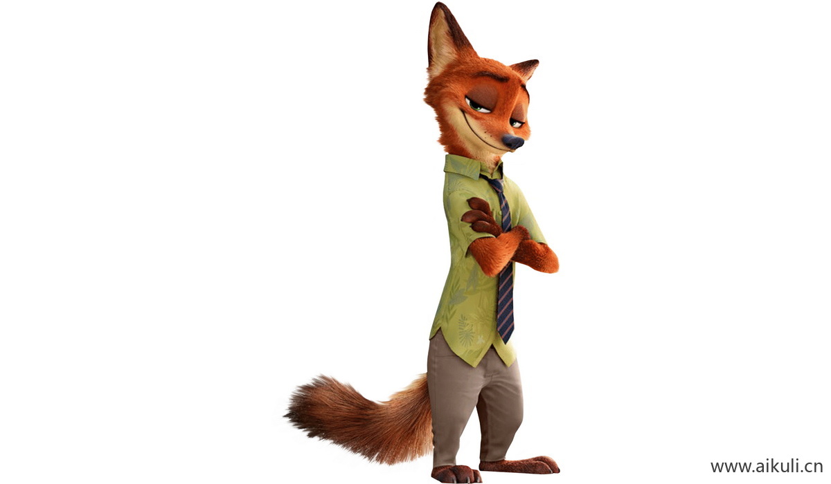 疯狂动物城迪士尼兔朱迪狐尼克卡通18-png免抠