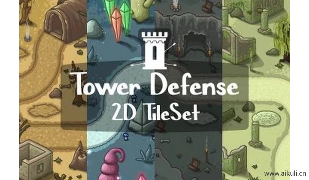 像素类游戏地图23-素材2D横版冒险关卡场景PNG透明UI背景独立制作