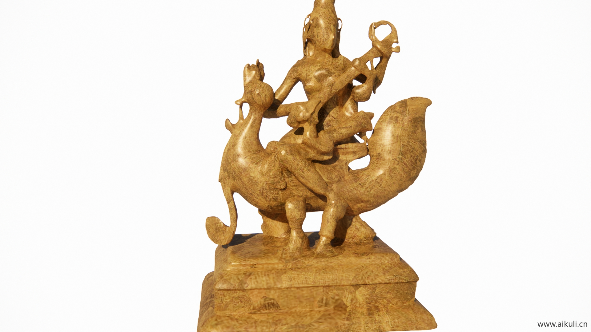 萨拉斯瓦蒂雕像 艺术雕塑