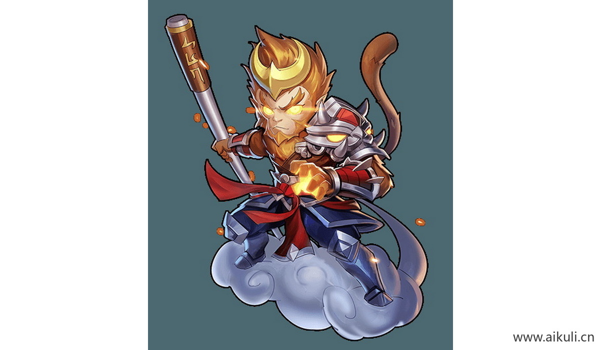 Q版王者荣耀卡通角色人物47-PNG免抠