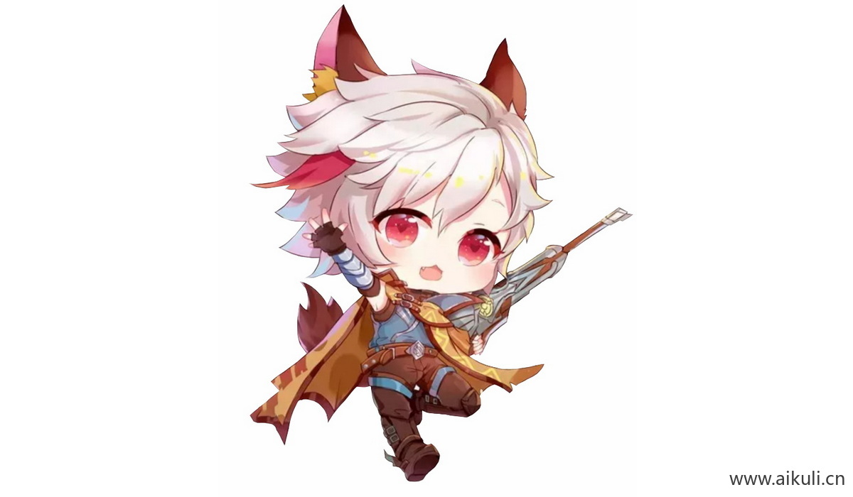 Q版王者荣耀卡通角色人物PNG免抠 百里守约–静谧之眼