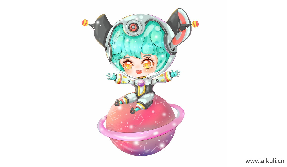 Q版王者荣耀卡通角色人物PNG免抠 李元芳–银河之约