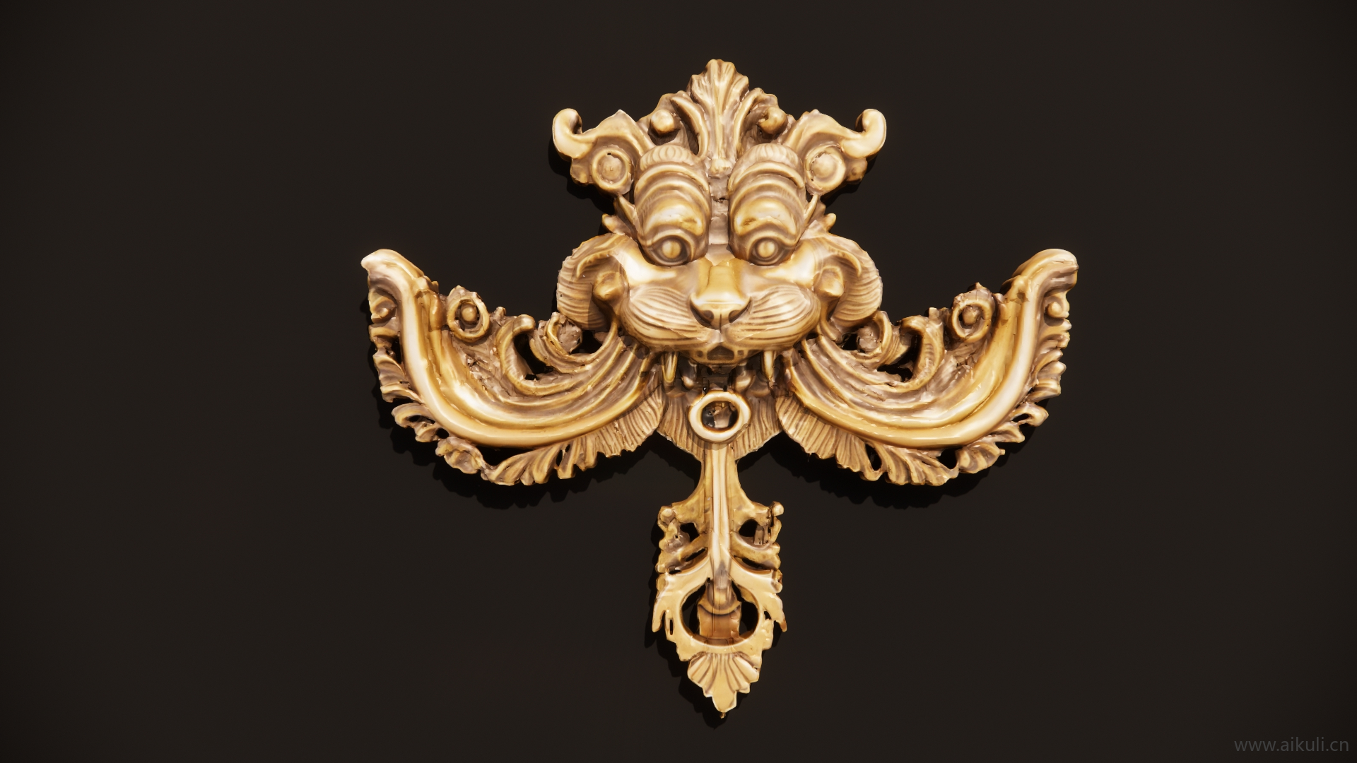 古代僧伽罗装饰 艺术雕塑