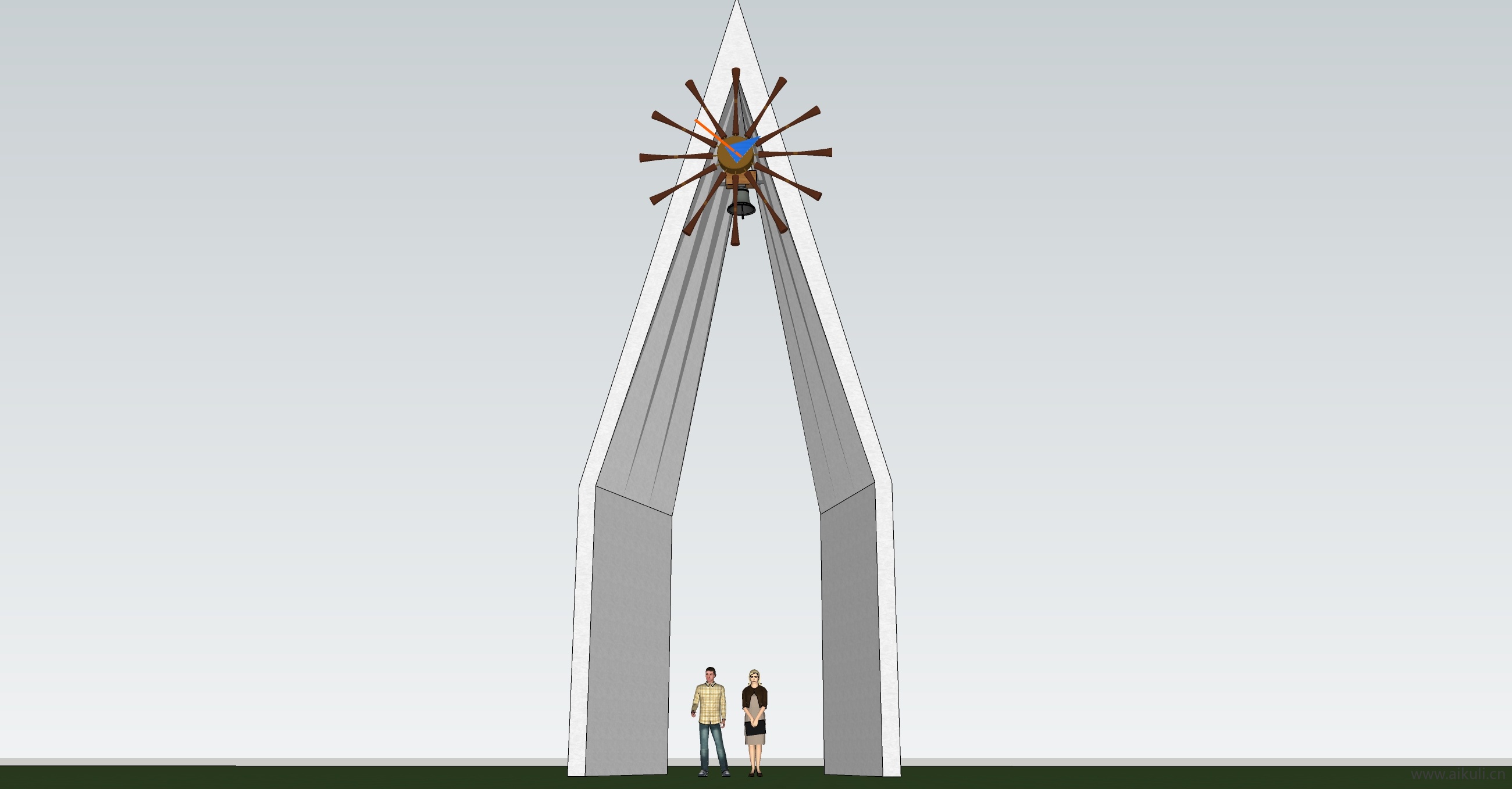 比利亚苏尔教堂钟楼