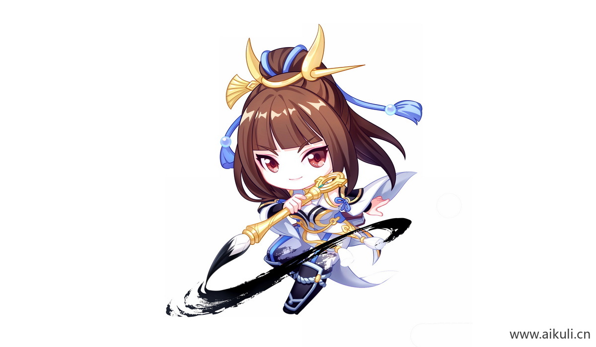 卡通Q版王者荣耀角色人物PNG免抠-上官婉儿