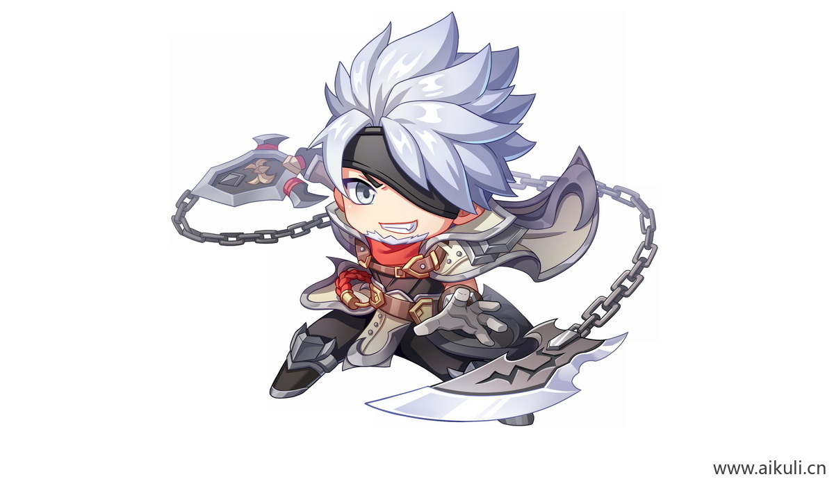 卡通Q版王者荣耀角色人物PNG免抠-夏侯惇