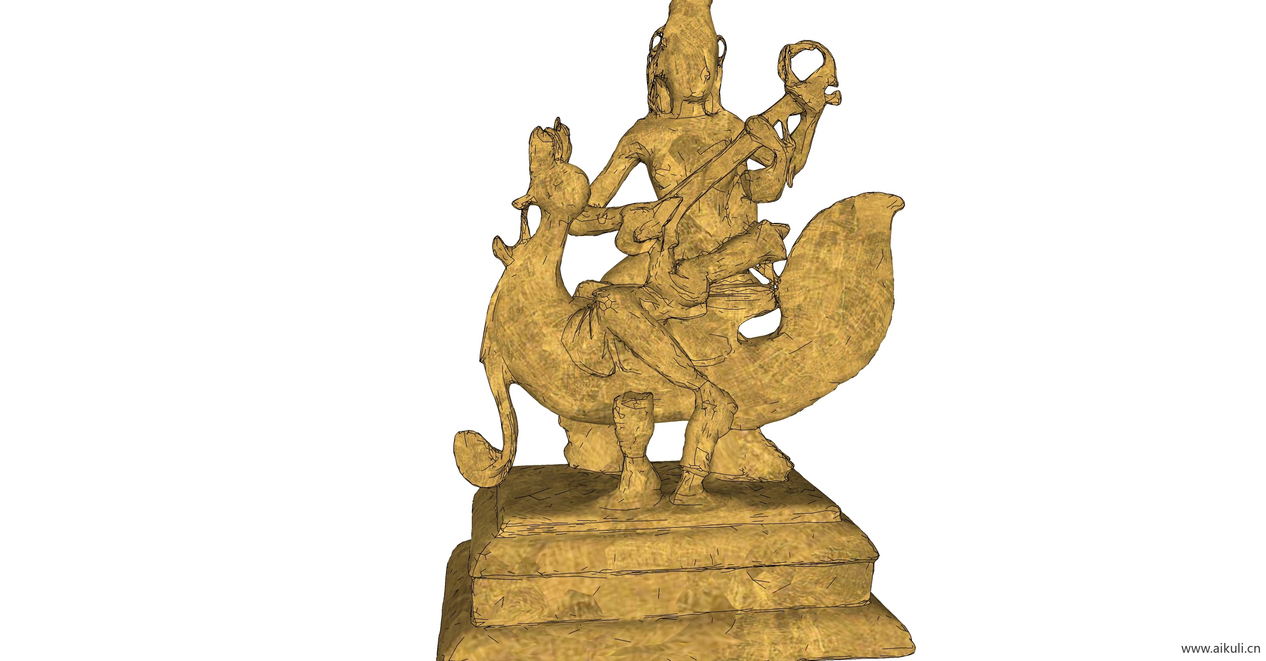 萨拉斯瓦蒂雕像 艺术雕塑