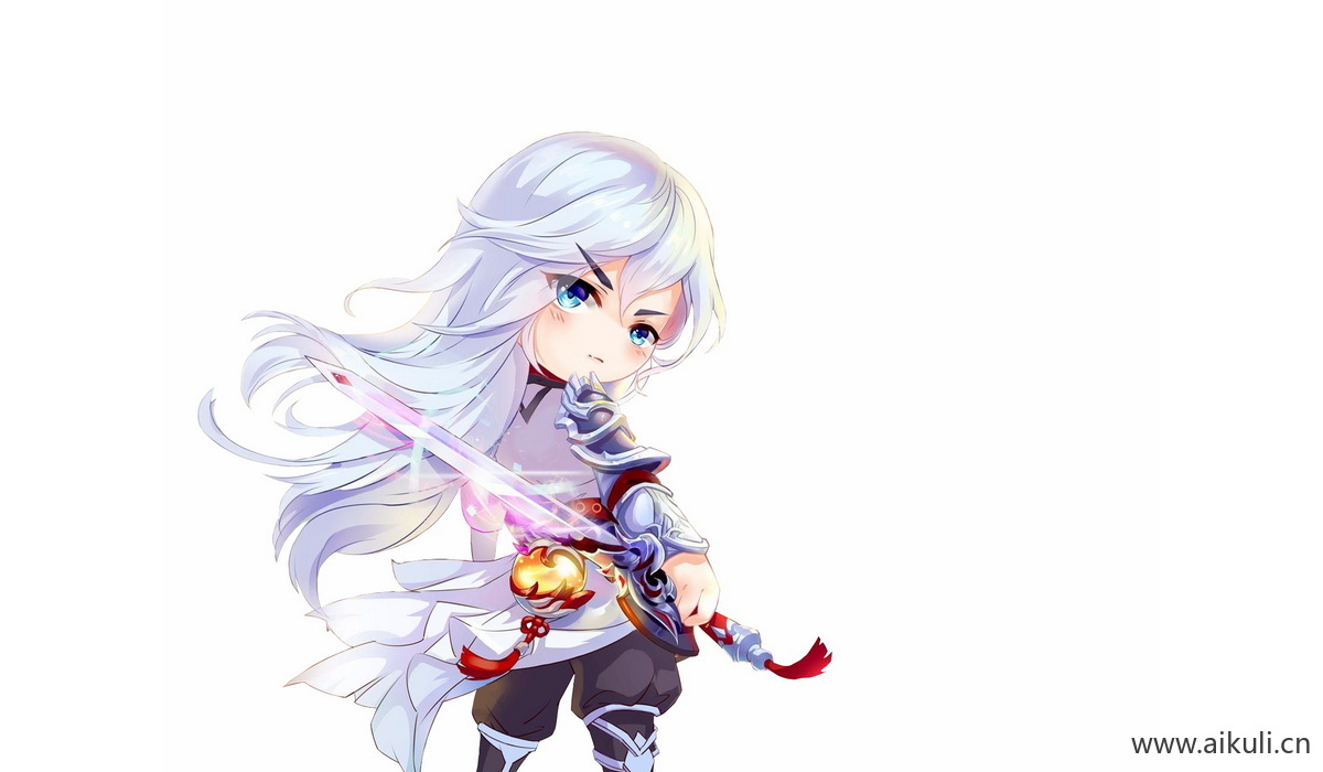 Q版王者荣耀卡通角色人物PNG免抠 李白–凤求凰