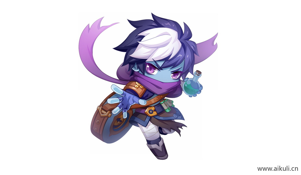 卡通Q版王者荣耀角色人物PNG免抠-扁鹊