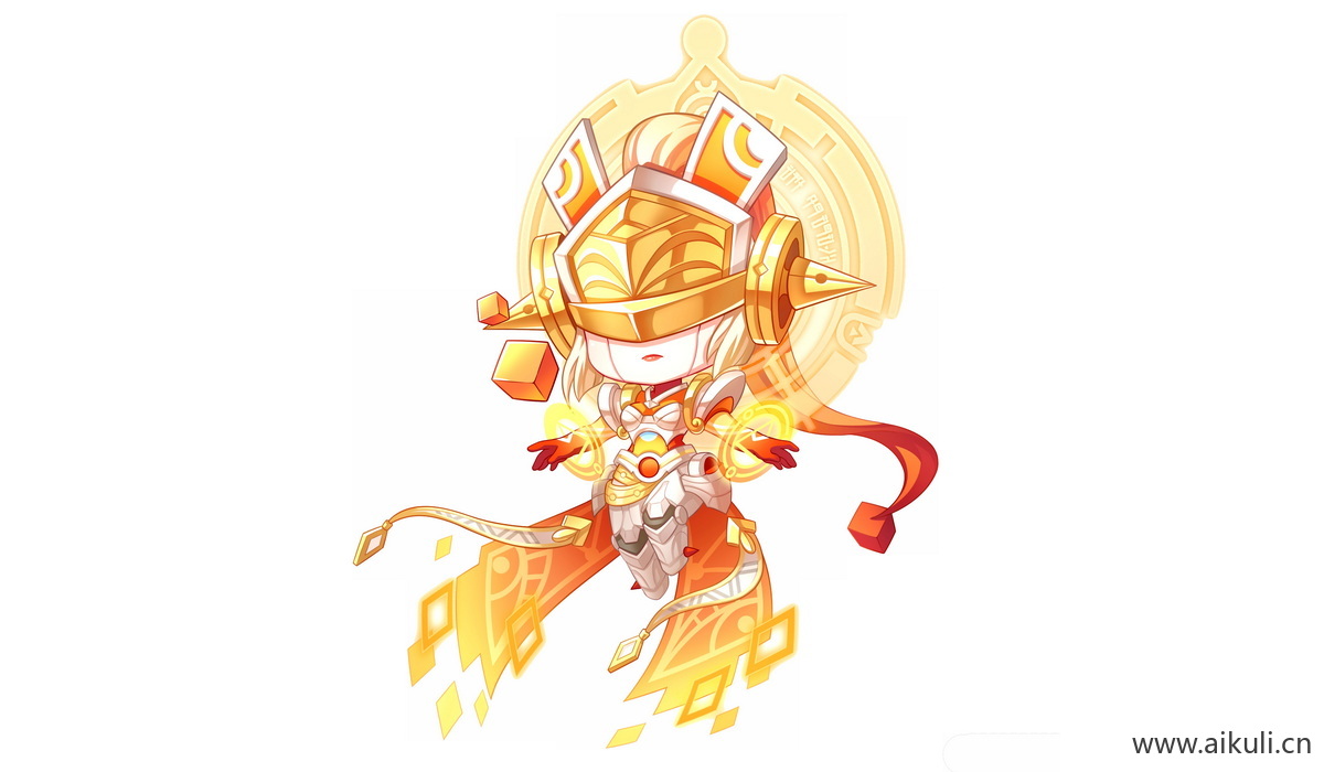 卡通Q版王者荣耀角色人物PNG免抠-女娲