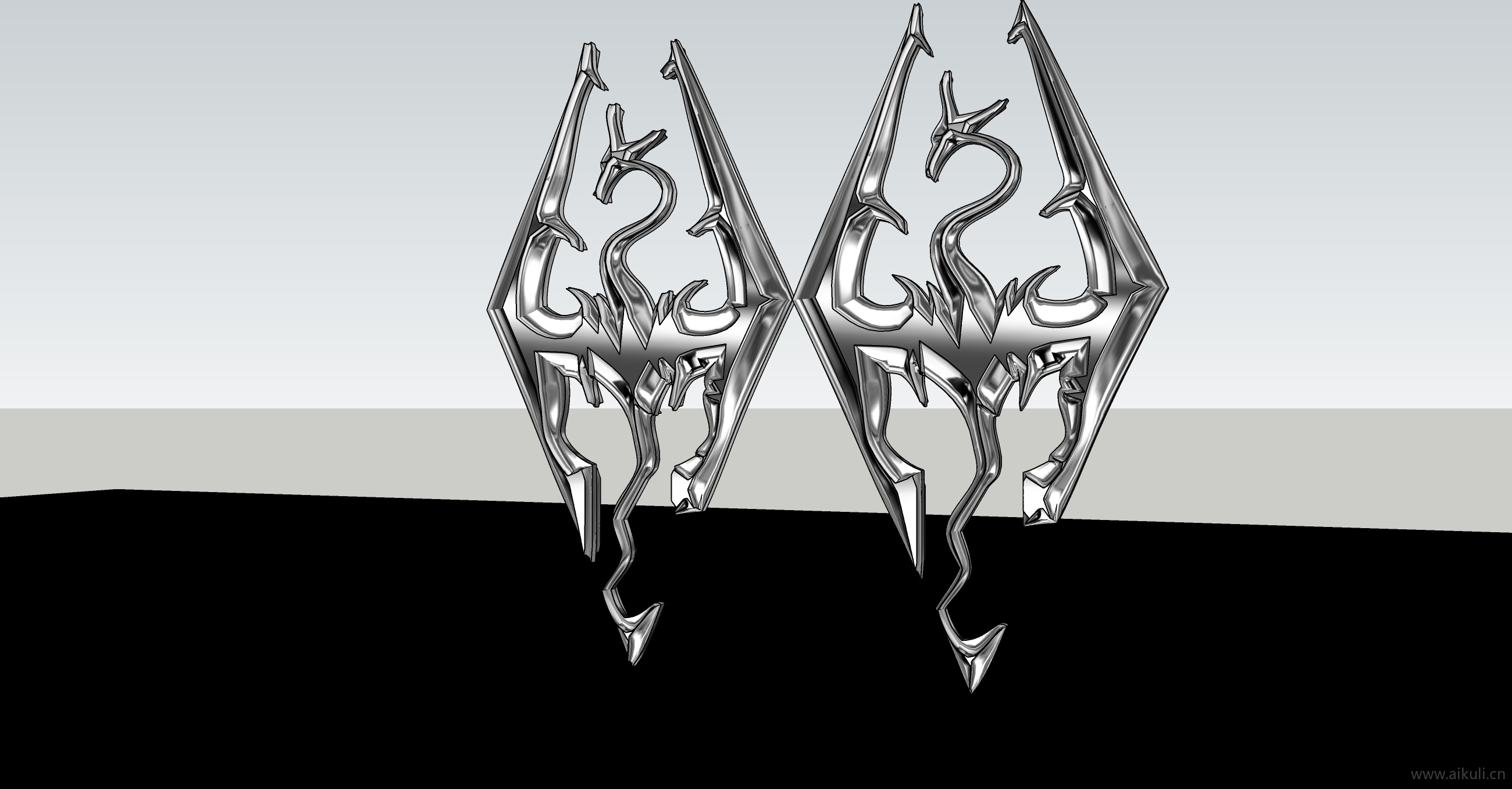 装饰品摆件 标志雕塑小品