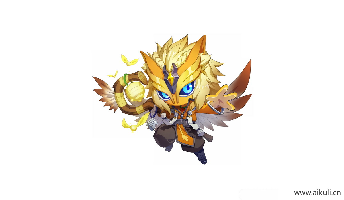 卡通Q版王者荣耀角色人物PNG免抠-鬼谷子