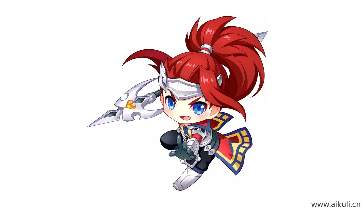 卡通Q版王者荣耀角色人物PNG免抠-韩信