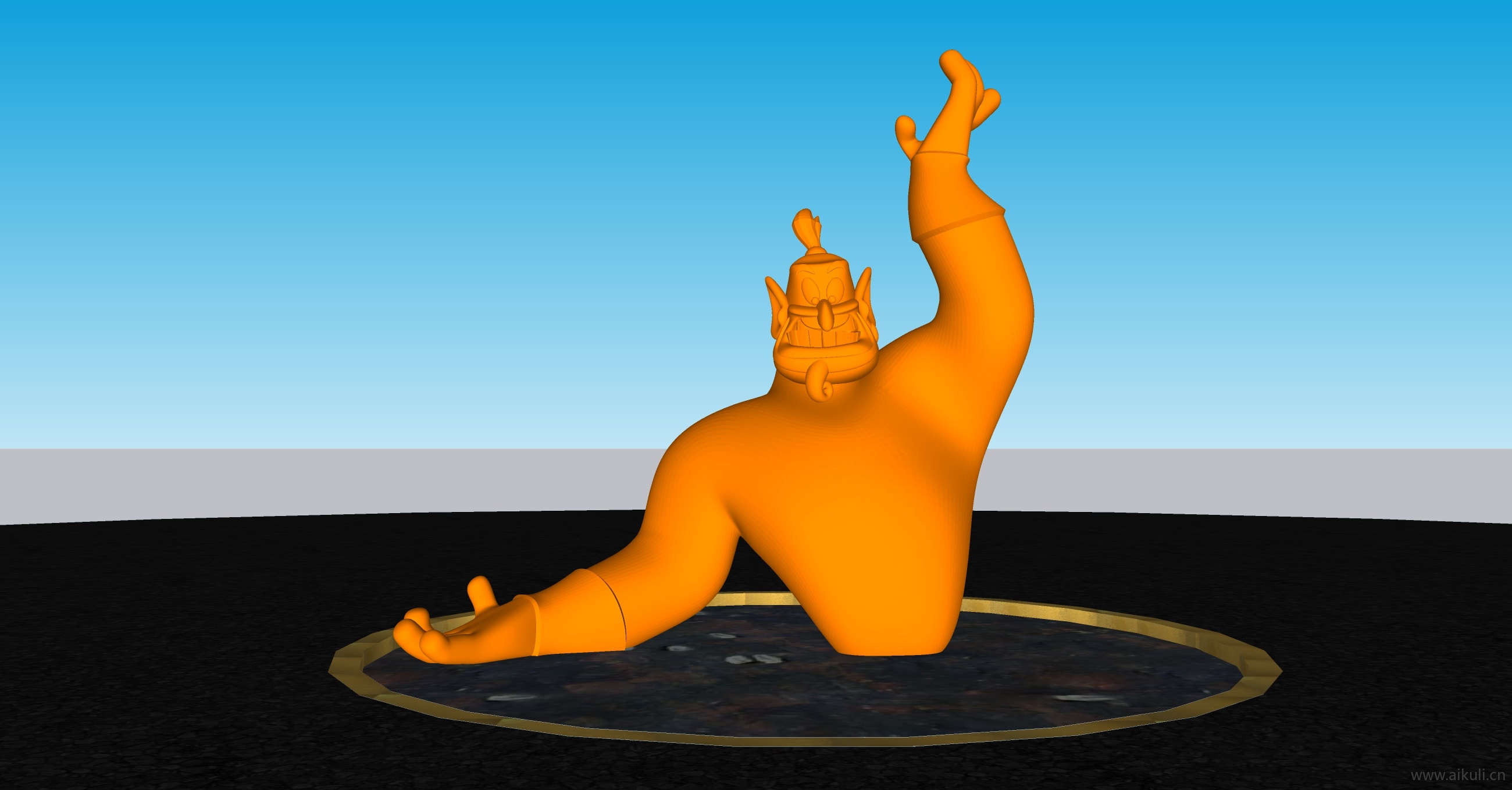 阿拉丁和茉莉花  魔灯卡通 影视人物