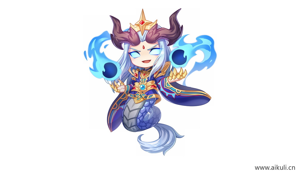 卡通Q版王者荣耀角色人物PNG免抠-东皇太一