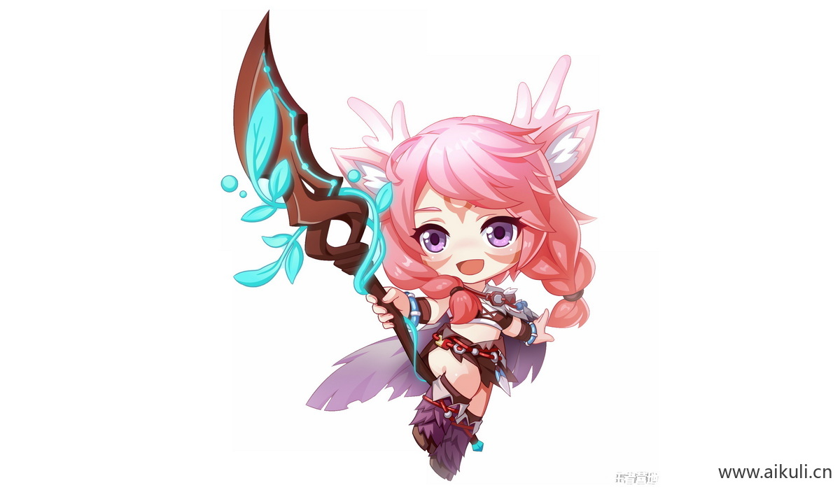 卡通Q版王者荣耀角色人物PNG免抠-瑶