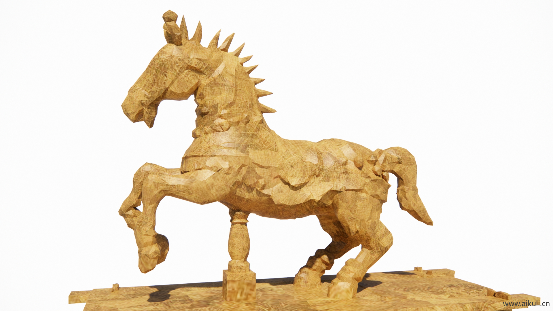 木马雕塑 印度艺术