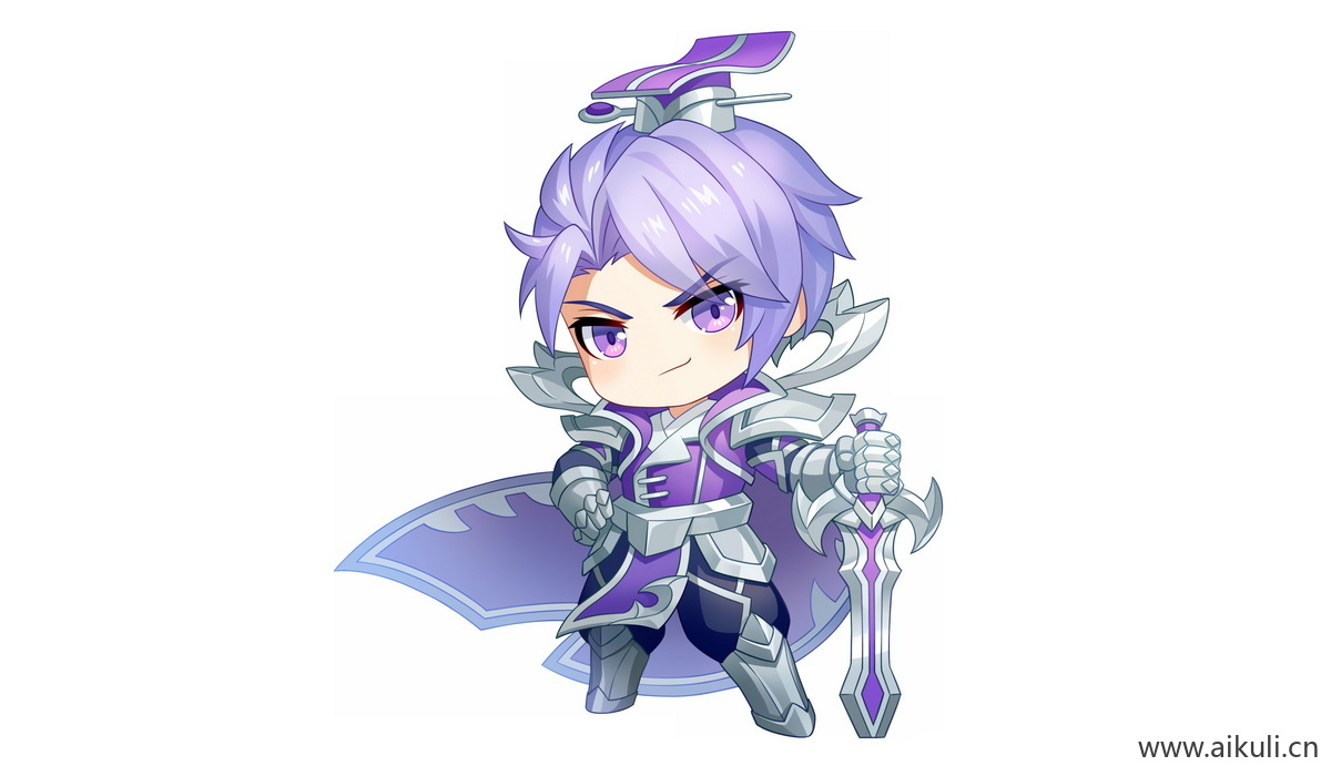 卡通Q版王者荣耀角色人物PNG免抠-刘邦