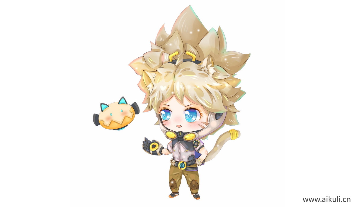 Q版王者荣耀卡通角色人物PNG免抠 沈梦溪–星空之诺