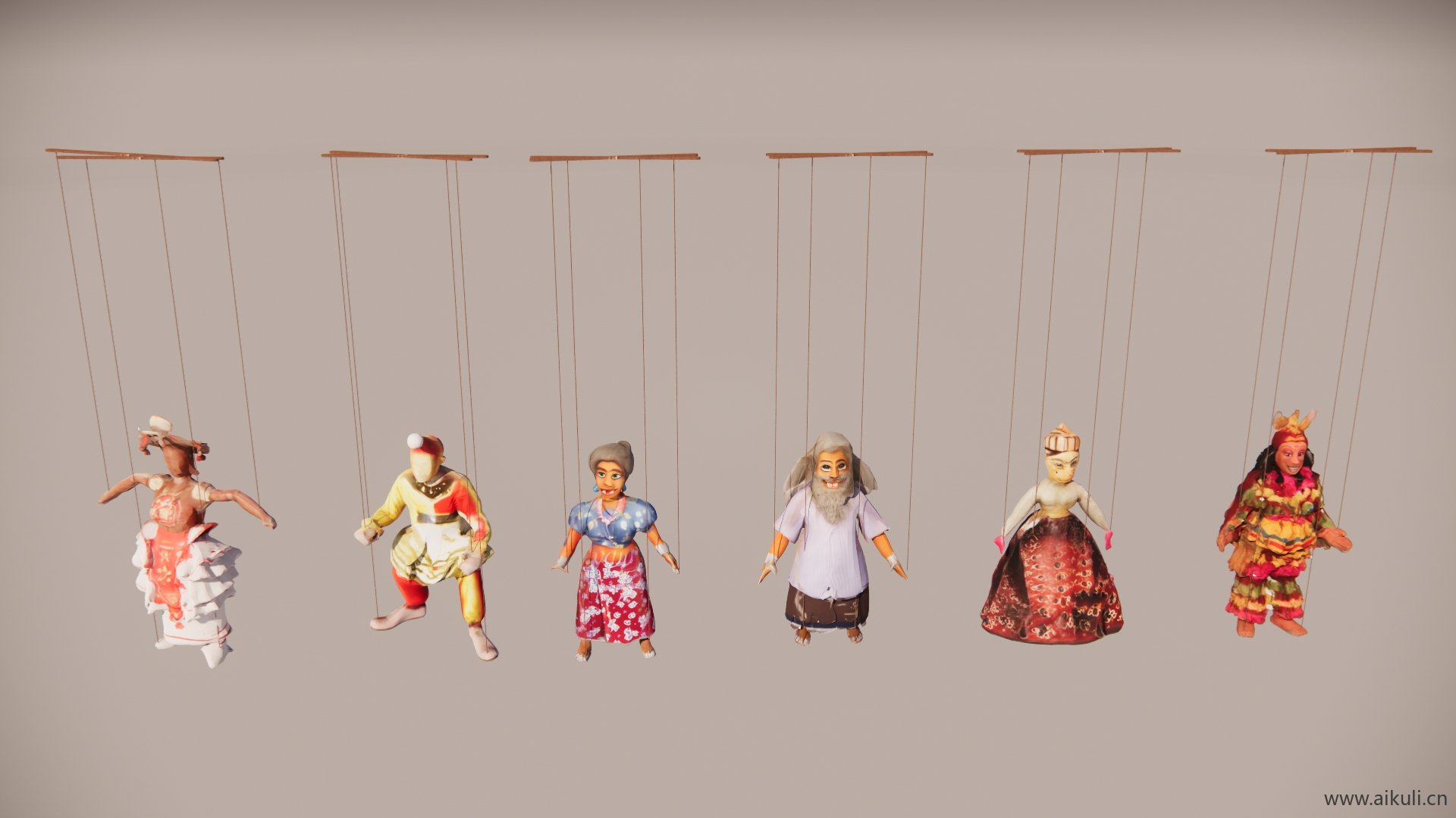 斯里兰卡木偶收藏