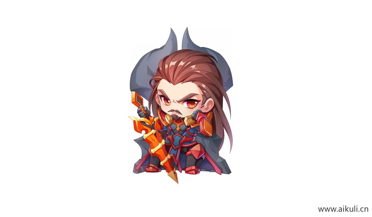 卡通Q版王者荣耀角色人物PNG免抠-曹操