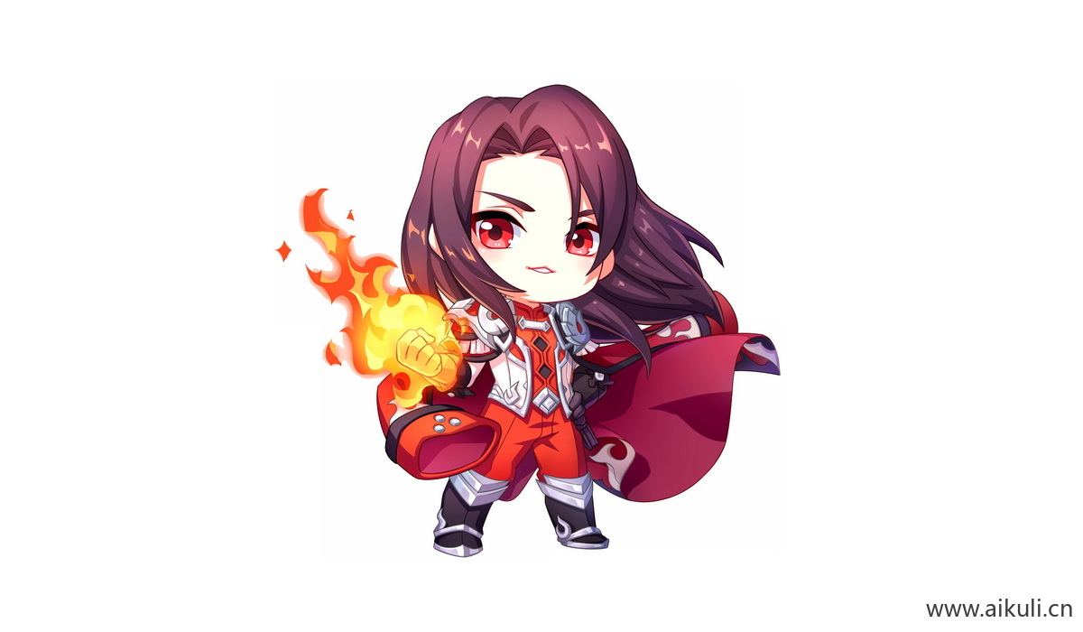 卡通Q版王者荣耀角色人物PNG免抠-周瑜