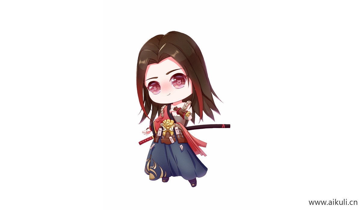 Q版王者荣耀卡通角色人物PNG免抠 橘右京–修罗 1