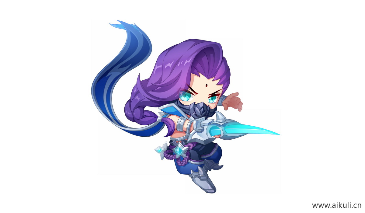 卡通Q版王者荣耀角色人物PNG免抠-兰陵王