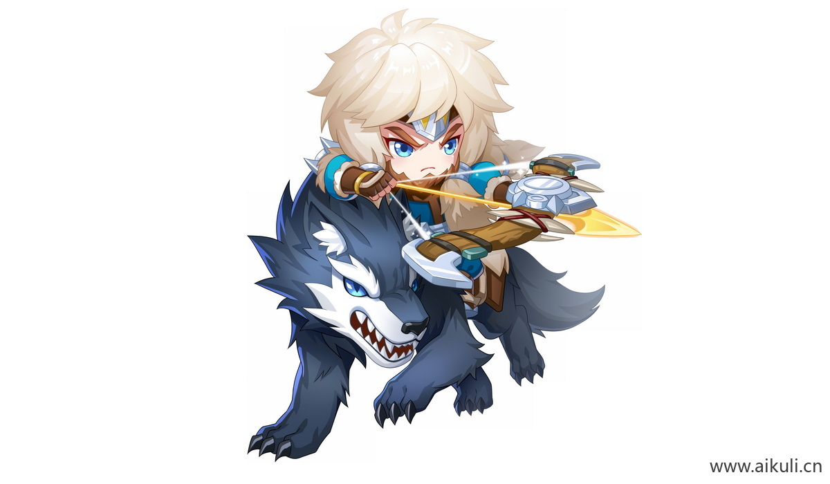 卡通Q版王者荣耀角色人物PNG免抠-成吉思汗