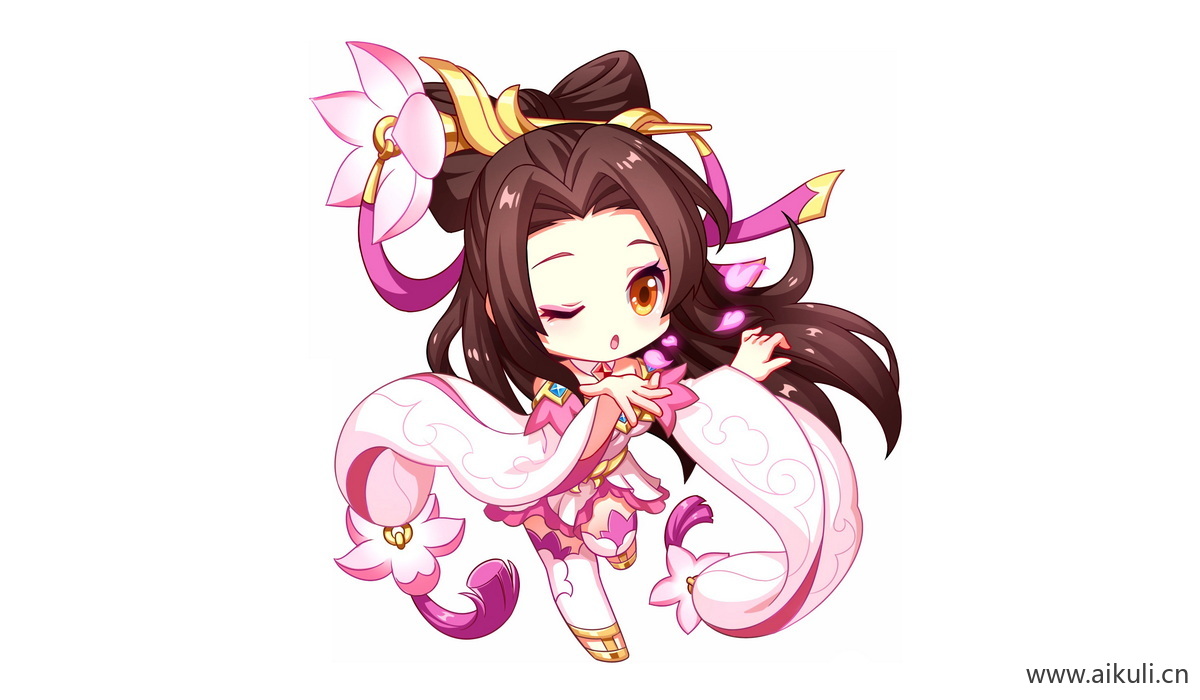 卡通Q版王者荣耀角色人物PNG免抠-貂蝉