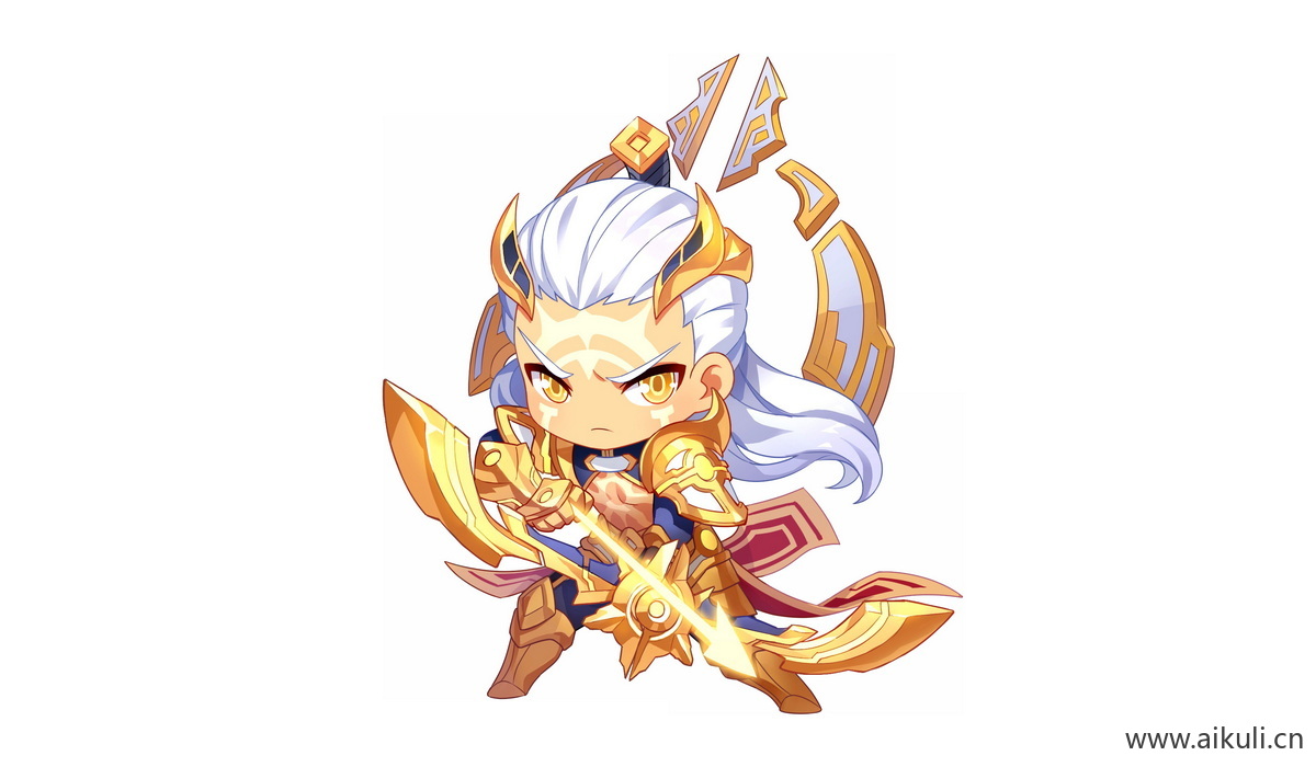 卡通Q版王者荣耀角色人物PNG免抠-后裔