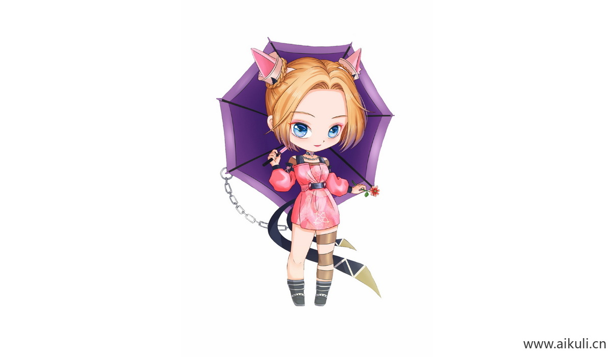 Q版王者荣耀卡通角色人物PNG免抠 公孙离–无限星赏官1