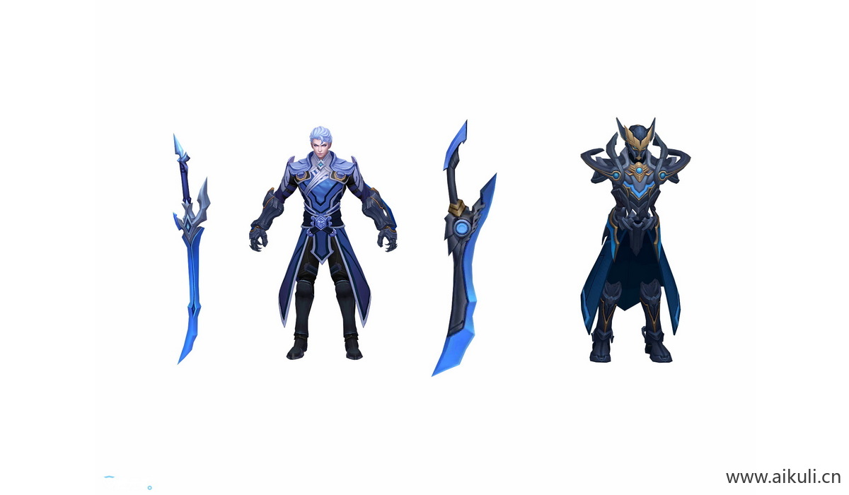 卡通Q版王者荣耀角色人物PNG免抠铠模型