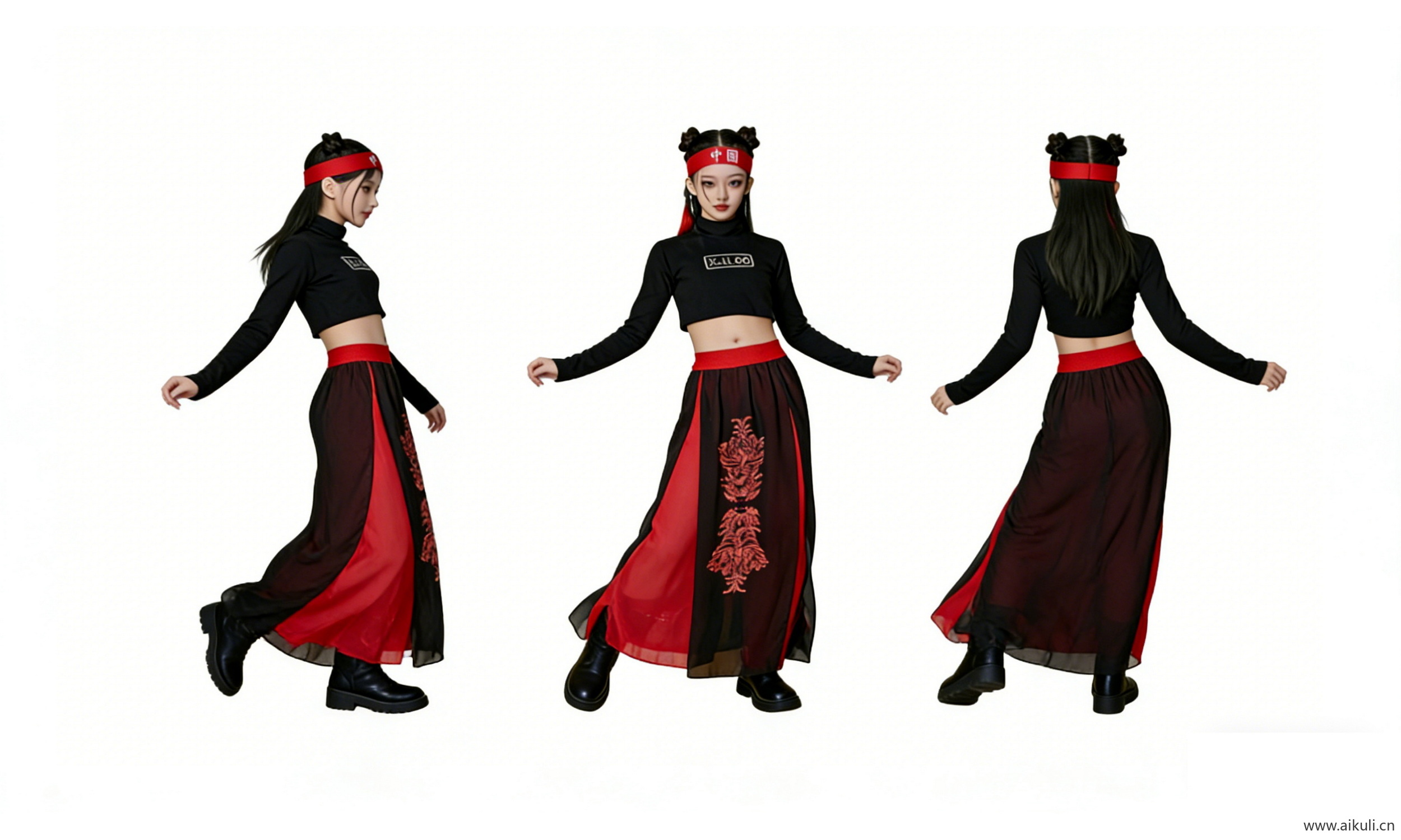 戏曲国潮民族服装人物PNG