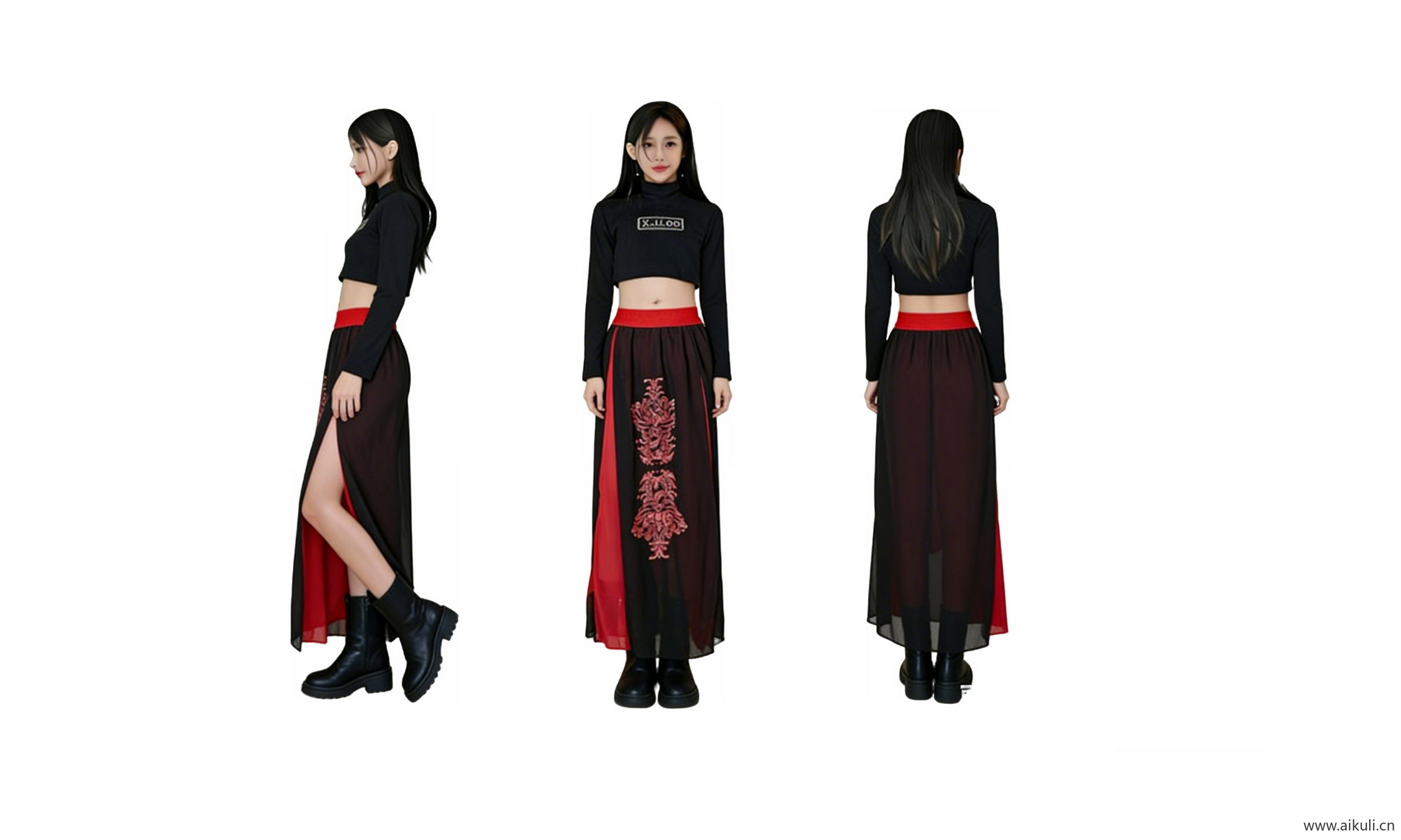 戏曲国潮民族服装人物PNG