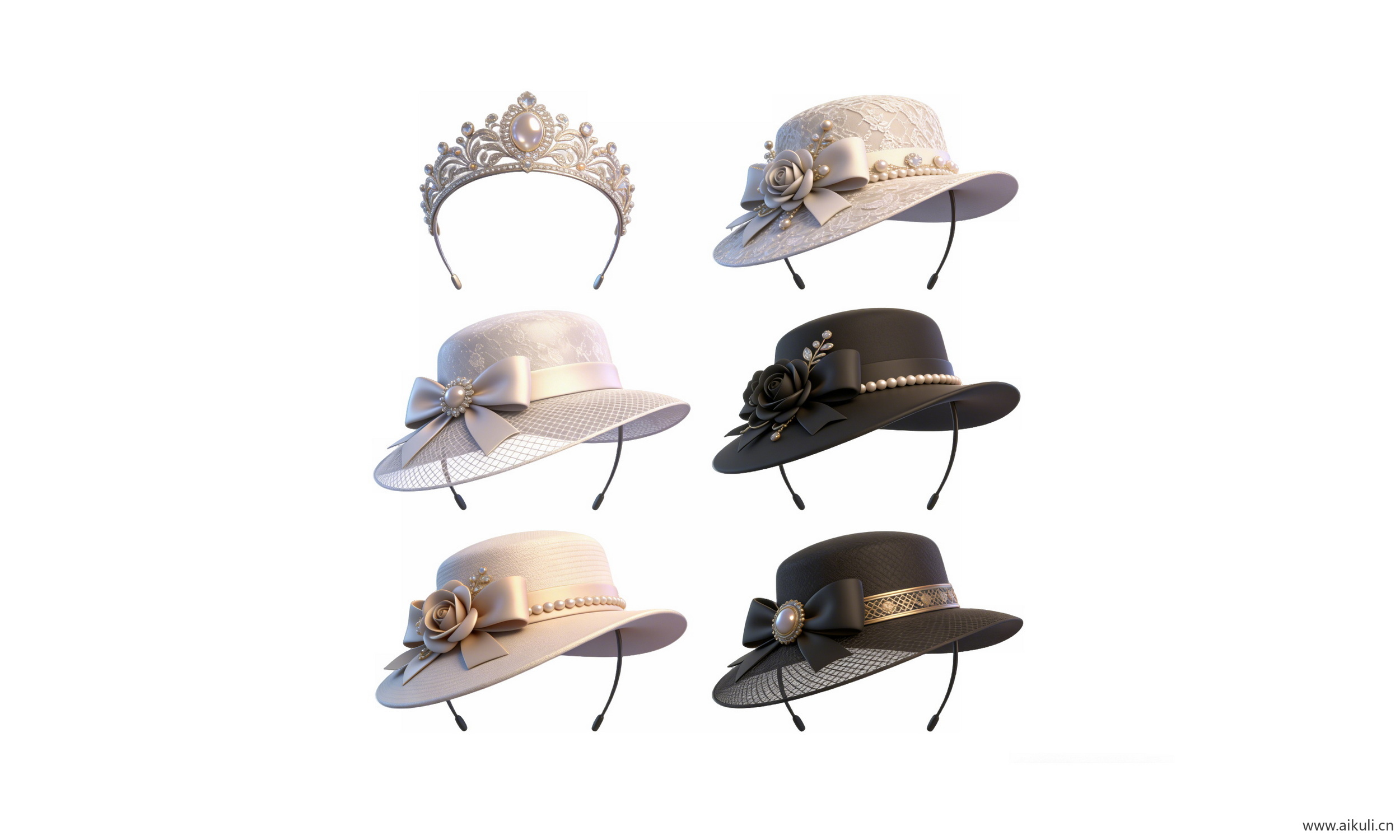 生成宫廷皇子官帽头饰图片 (6)-PNG素材